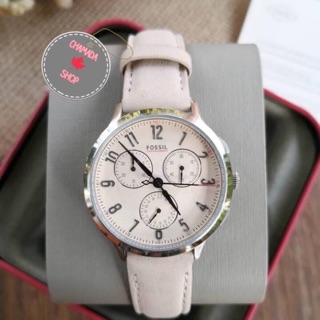 นาฬิกา Fossil Abilene Chronograph Pink Dial Ladies Watch