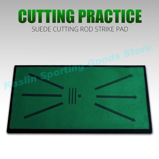 TTYGJ New Golf Practice Mats Percussion Mats Swing Practice Mats Show the trajectory of hitting the ball Velvet practice