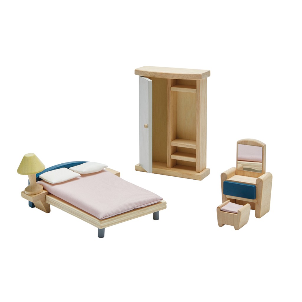 PlanToys ของเล่นไม้ 7357 Bedroom - Orchard ห้องนอน - สีออร์ชาร์ด เสริมพัฒนาการ สำหรับเด็กอายุ 3 ปี ขึ้นไป — صورة 2