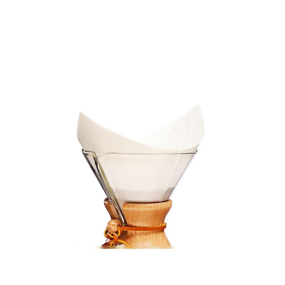 กระดาษกรอง Chemex Square Prefolded FS-100