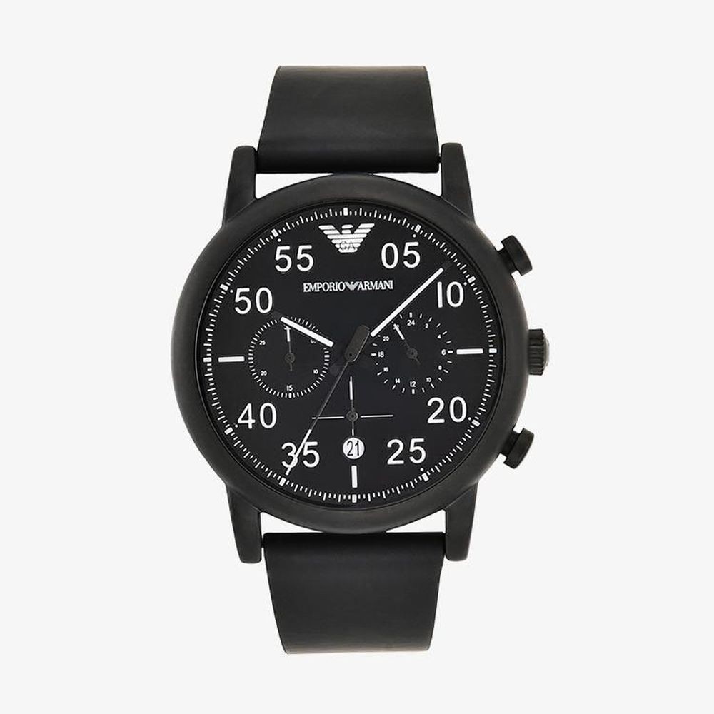 Emporio Armani นาฬิกาข้อมือผู้ชาย Sport Black Dial Black รุ่น AR11133