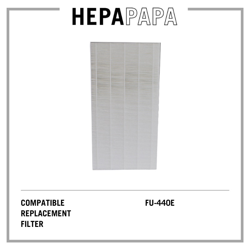 Sharp FU-440 FU-440E FZ-440SEF FU440 FZ-440SEF แผ่นกรอง HEPA ที่รองรับ [HEPAPA].ผู้ขายในพื้นที่