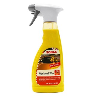 สเปรย์เคลือบเงาผิวสี SONAX 500 มล. CAR SPRAY WAX SONAX HIGH SPEED WAX 500ML