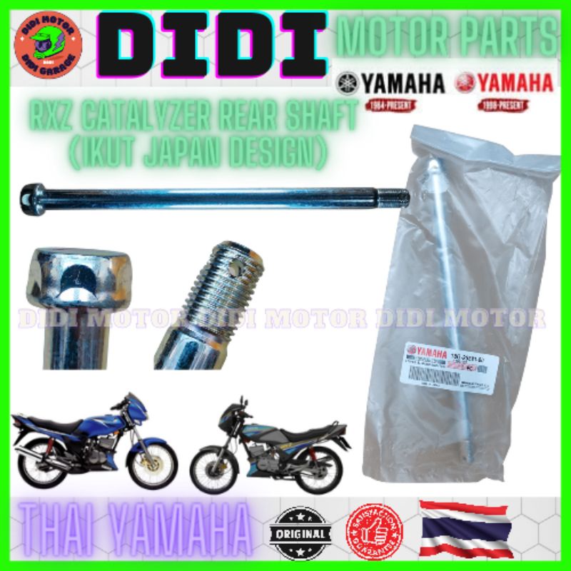 DIDI MOTOR PARTS,Rxz เพลาล้อหลัง Thai yamaha,Rxz เพลา tayar Belakang Thai Yamaha