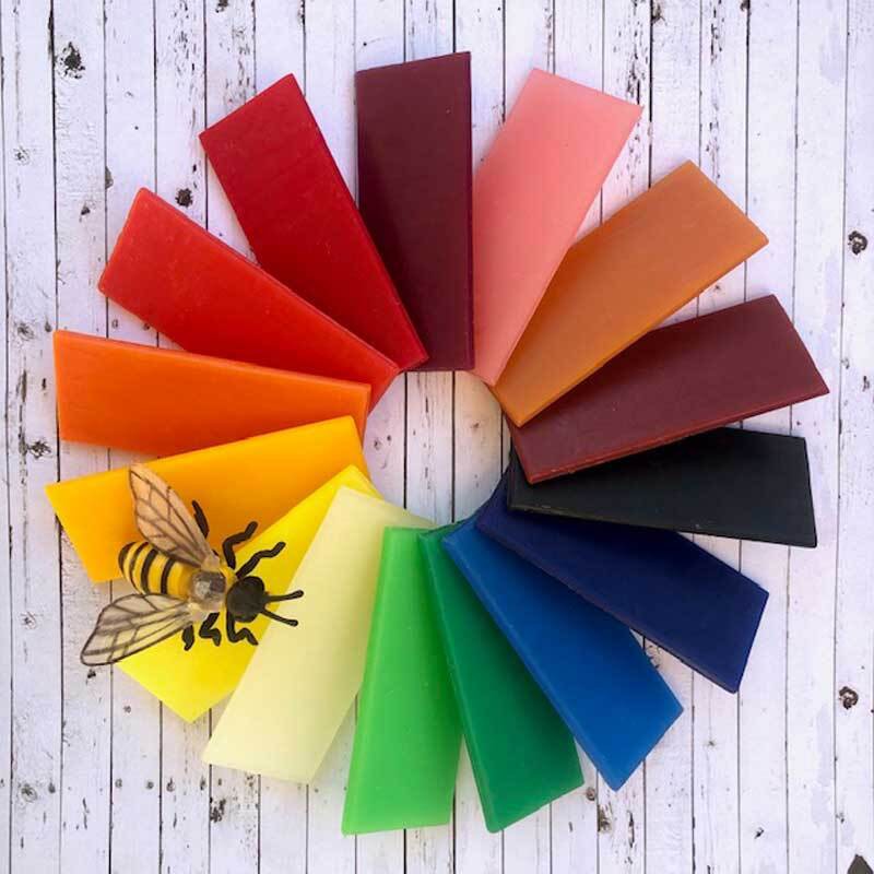 ขี้ผึ้งสำหรับปั้น Stockmar Modelling Beeswax 100x40 mm - yellow green
