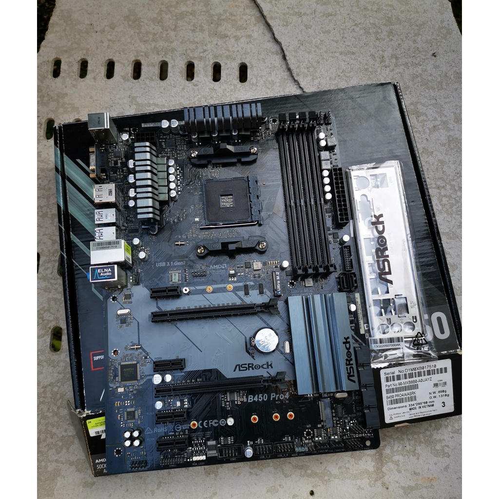 ASRock B450 Pro 4 สินค้ามือ2 | Shopee Thailand