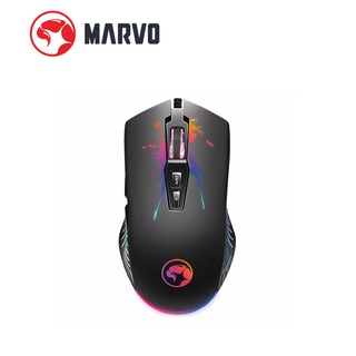 MARVO M-116 เมาส์เกมมิ่งเกียร์ มาโครได้ DPI 1200-7200