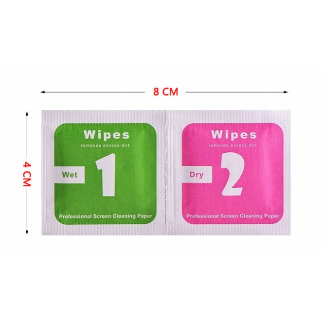 🔥[ พร้อมส่ง ]🔥 ผ้าเช็ดทำความสะอาด เลนส์กล้อง หน้าจอ LCD มือถือ แบบใช้แล้วทิ้ง มี 2แผ่น