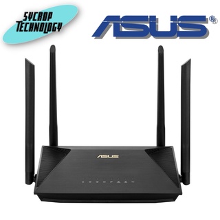 Router ASUS (RT-AX53U) Wireless AX1800 Dual band Gigabit WI-FI 6 ประกันศูนย์ เช็คสินค้าก่อนสั่งซื้อ