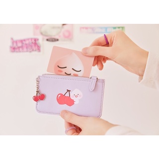 🍒พร้อมส่ง Card Wallet Little Apeach💜