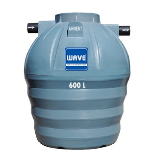 ถังบำบัด ถังบำบัด WAVE WP 600 ลิตร แท้งค์น้ำและถังบำบัด งานระบบประปา SEPTIC TANK WAVE WP 600L