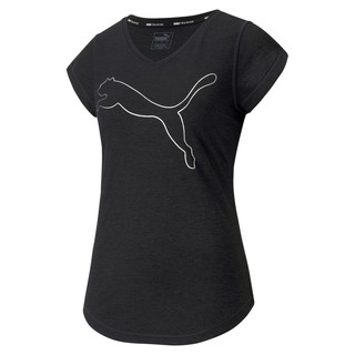 เสื้อคอวีแขนสั้นแบรนด์Pumaของแท้!!! รุ่นHeather Cat V-neck Womens Training Tee (516410-01)