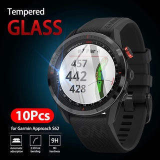 ฟิล์มกระจกนิรภัยกันรอยหน้าจอ 9H พรีเมี่ยมสําหรับ Garmin Approach S62/ S60/ S40 /S12 Protective film