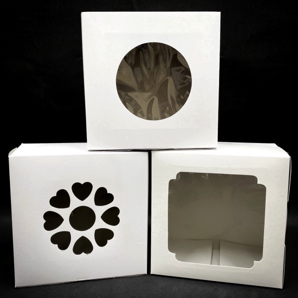 กล่องเค้กโบราณ กล่องเค้กปอนด์ กล่องเค้ก 1 / 2 / 3 ปอนด์ กล่องเค้กทรงเตี้ย กล่องเค้กทรงสูง 10 ใบ - รูปที่ 6