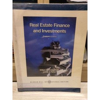 Real Estate Finance and Investments (English book)