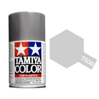 TAMIYA 85030 TS-30 SILVER LEAF สีสเปรย์ทามิย่า พ่นโมเดล