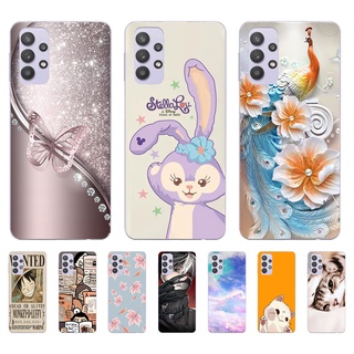 เคสโทรศัพท์ซิลิโคน TPU แบบนิ่ม สําหรับ Samsung Galaxy a32 a50 a50s a51 a52