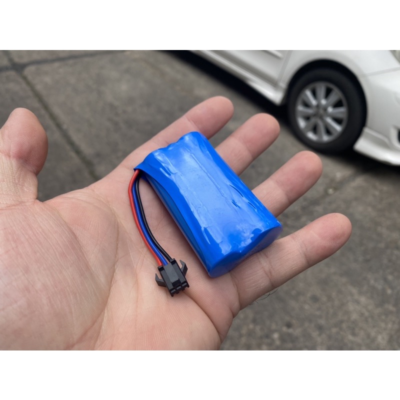 แบตเตอรี่สำรองรถบังคับวิทยุความจุ7.4V-2500mahเป็นแบตเตอรี่ รูปที่ 2