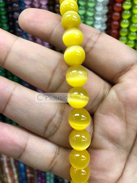 Sale! หินนำโชค ตาแมว 8 10 มม. - รูปที่ 7