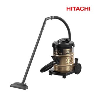 HITACHI เครื่องดูดฝุ่น 2,100 วัตต์ ชนิดถังเก็บฝุ่น 1.8 ลิตร รุ่น CV-950F-Black