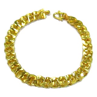 TANITTgems สร้อยข้อมือทองเหลืองแท้คัทลาย - Gold#1239