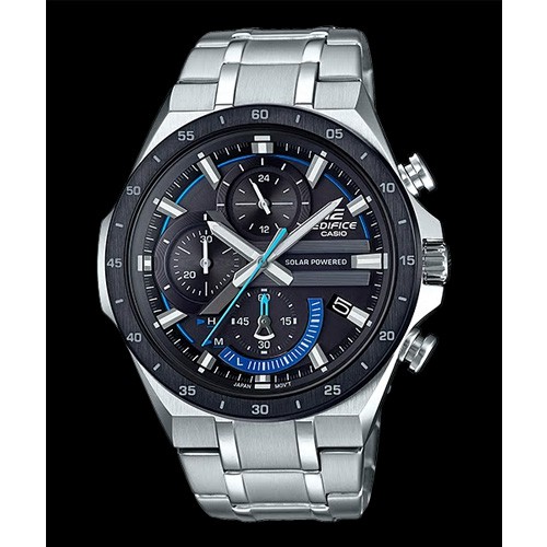 Casio Edifice นาฬิกาข้อมือผู้ชาย สายสแตนเลส รุ่น EQS-920DB-1BVUDF (สีเงิน)