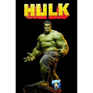 เดอะฮัลค์ The Incredible HULK w/Base 2012 ver. 1/4 พร้อม ฐาน Figure Vinyl Model Kit ไวนิล ฟิกเกอร์ โมเดล 23 นิ้ว
