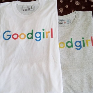 คลาสสิก เสื้อยืด Good girl ผ้าฝ้ายแท้