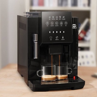 เครื่องชงกาแฟ เครื่องชงกาแฟอัตโนมัติ รุ่นอัพเกรดZB-Q07s หน้าจอสัมผัส สตีมฟองนมได้ 📌มีพร้อมส่ง