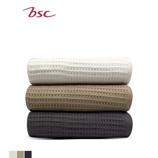 Bsc Cotton100% รุ่น Waffle *** ผ้าเช็ดผมอย่างเดียว*** (AST12038)