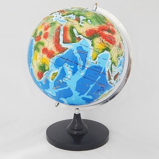 ลูกโลกจำลองแสดงลักษณะทางภูมิศาสตร์ ขนาด 32 ซม. (Terrestial Globe)