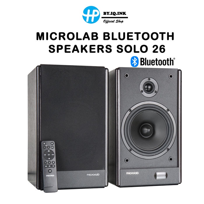 Microlab Solo 26 ประกัน 1ปี  BTSOLO26 is a 2.0 multimedia bookshelf speaker
