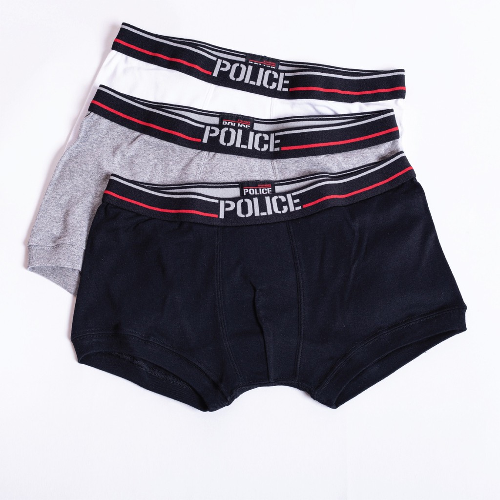 Police กางเกงชั้นในชาย ใส่สบายระบายความร้อนได้ดี (รหัส : 0141)