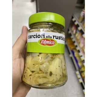 อาร์ติโชคดอง ในน้ำมันปรุงรส ตรา ดามิโก้ 280 G. Carciofi Alla Rustica ( D’Amico Brand )