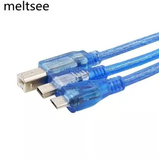 สายเคเบิล USB TYPE-C Mini micro Square สําหรับ Arduino UNO R3 Mega 2560 Nano Due R3 Leonardo Pro micro Pro Mini Board 30 ซม.