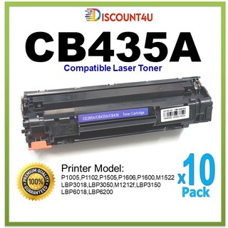 **Pack10** .. TONER CB435A Discount4U เพราะเราลดให้คุณถูกกว่าใคร ฟรี…!!! ค่าจัดส่ง