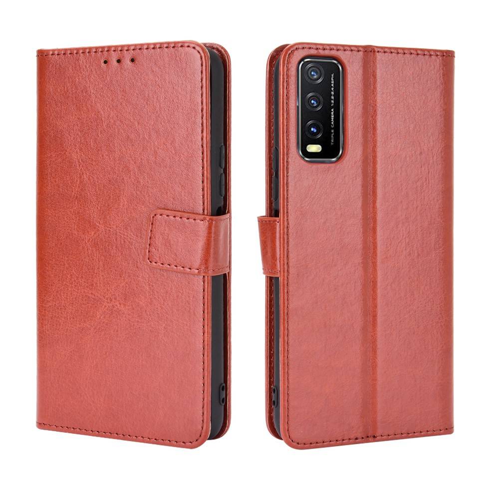 เคส Vivo Y20 Flip กระเป๋าสตางค์หนัง PU ฝาหลัง Vivo Y20 2020 Y 20 VivoY20 เคสโทรศัพท์