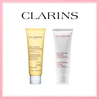 🎀ของแท้100%🎀 Clarins Cottonseed Gentle Foaming Cleanser for Combination Skin 125ml คลาแรงส์ เฟเชียล คลีนเซอร์