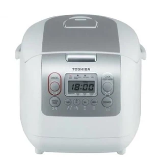 TOSHIBA หม้อหุงข้าว (1.8 ลิตร) รุ่น RC18NMF(WT/HA)A สีขาว หม้อในหนาพิเศษ (ก้นหม้อหนา 4 มม.)