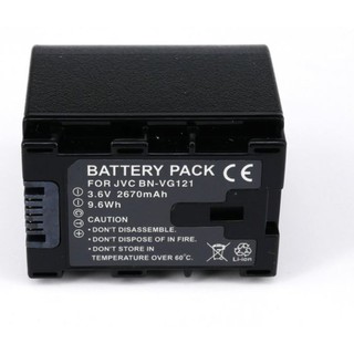 แบตเตอรี่กล้อง JVC รุ่น BN-VG121 BATTERY FOR JVC BN-VG121