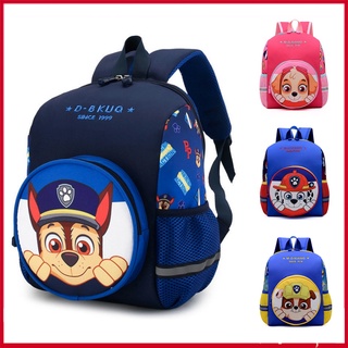 Paw Patrol กระเป๋าเป้สะพายหลังเด็กกระเป๋าสะพายไหล่เดียวกระเป๋านักเรียนใหม่