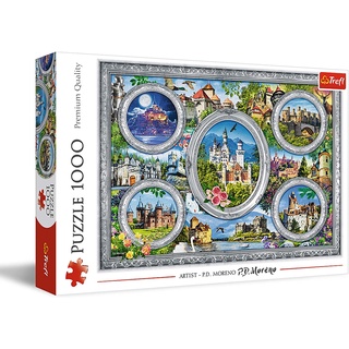 จิ๊กซอว์ Trefl - Castles of the world  1000 piece  (ของแท้  มีสินค้าพร้อมส่ง)