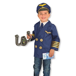 ชุดแฟนซีนักบิน Costume Pilot ชุดอาชีพ Role Play Costume ❤️ รุ่น Role Play Costume - Pilot ✅ ยี่ห้อ MELISSA &amp; DOUG ✅