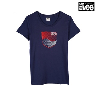 เสื้อผ้าผช☼♞❈(zhae)Stylistic Mr.Lee Ladies_ Basic Tees Regular Fit 184 เสื้อแฟชั่นผู้หญิง สวมใส่สบายS-5XL