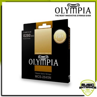 Olympia สายกีต้าร์คลาสสิค PRO Normal Silver Plated 28-43