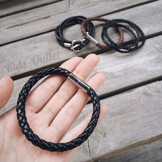 กำไลหนัง Leather Bracelet รุ่น LB003