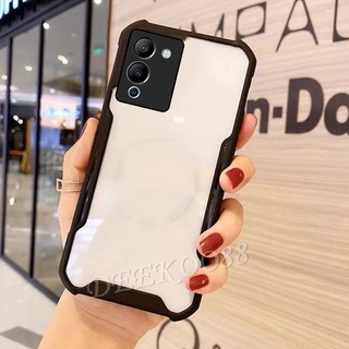 ใหม่ เคสโทรศัพท์มือถือแบบใส Infinix Note 12 G96 / G88 / VIP NFC Smartphone Casing Camera Protective Four Corners Shockproof Bumper Cellphone Case Transparent Back Cover Cases Note12 Note12G96