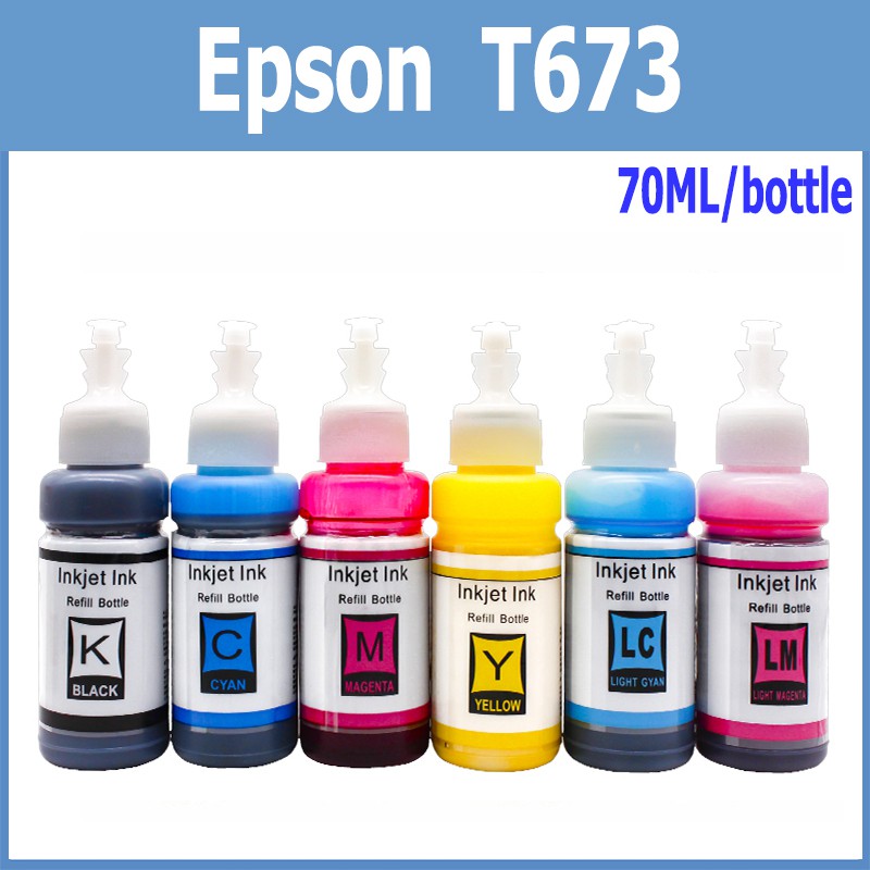 Epson T673 เข้ากันได้สำหรับ L800,L805,L810,L850,L1800  (Epson 673)