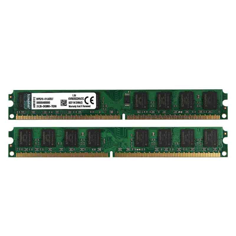 การ์ดหน่วยความจํา Kingston 2Gb Ddr2 533 Mhz 667 Mhz 800Mhz 1.8V Dimm Ram Ad22ZT - รูปที่ 2