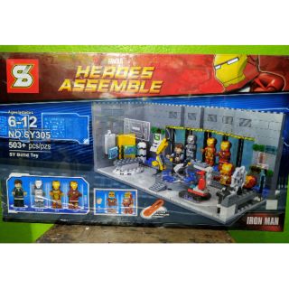 เลโก้ตัวต่อ  กล่องใหญ่  Heroes Assemble.
  Ages/edades 6-12
 No. Sy305
ราคากล่องละ 420 บาท